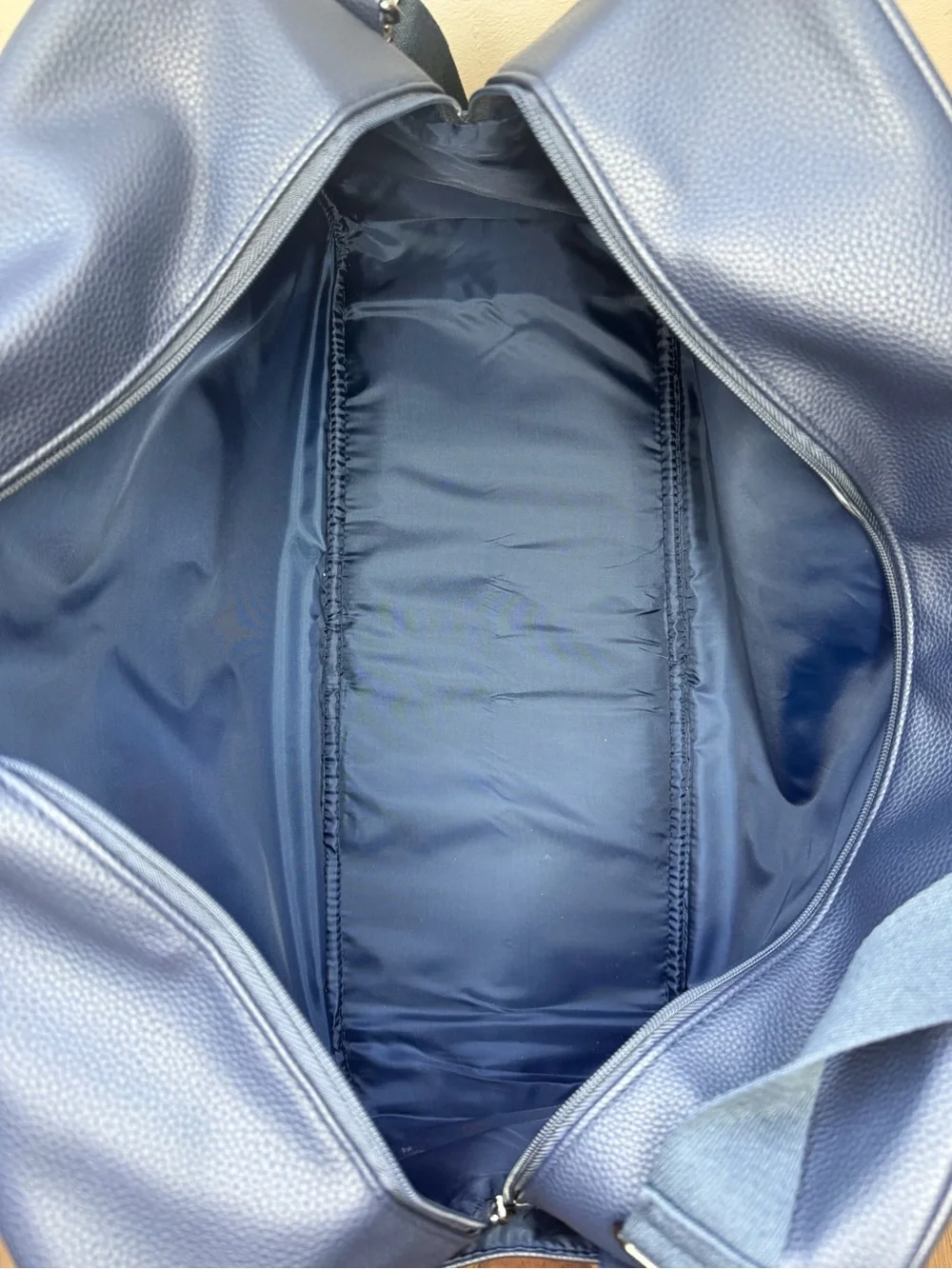 Polo by Ralph Lauren Navy Pebbled Leather Bag